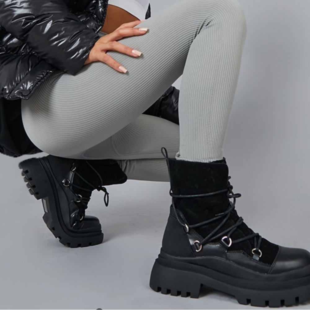 Black boots